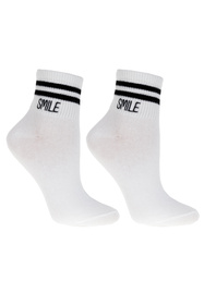 Moraj CSL200-898 skarpetki za kostkę bawełniane biały