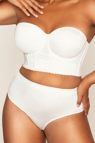 Półgorset Parfait P50116 Elissa Pearl White
