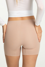 Julimex Cotton Mood bermudy bezszwowe laser cut beżowy
