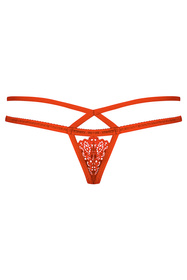 Obsessive 838-THO-3 Majtki stringi, czerwony
