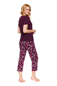 Piżama Doctor Nap PM.7267 burgundy