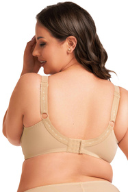 Biustonosz miękki Nessa Omena New N507 Maxi beżowy