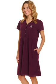 Koszula Doctor Nap TCB.5336 burgundy
