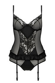 Gorset sexy Avanua Melek corset black