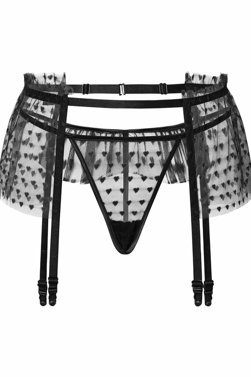 Stringi z pasem Fiore Ritmo O8018A black 