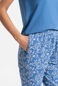 Moraj PDD3600-004 piżama damska z kieszeniami blue