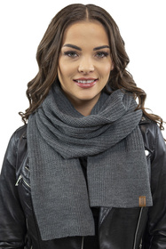 Vivisence 7042S Szalik lub apaszka szalik, ciemnoszary