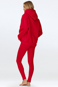 Komplet legginsy + bluza Dkaren Oseye-Kpl czewony