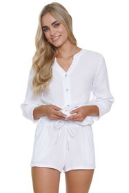 Muślinowa piżama Doctor Nap PM.5317 milk 