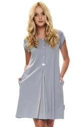 Doctor Nap TCB.9703 Nocna koszula, grey