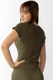 Bluzka Dkaren Halima-Bl khaki