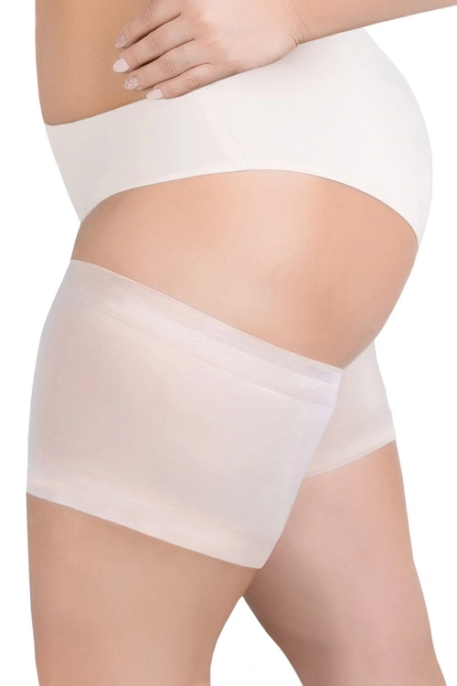Julimex Opaska na uda Comfort Wyrób pończoszniczy opaski na uda, beżowy