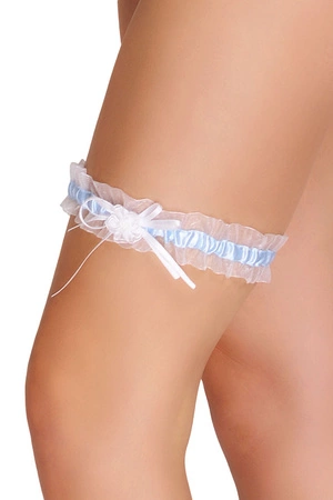 Julimex PW 18 Madryt Wyrób pończoszniczy podwiązka, niebieski