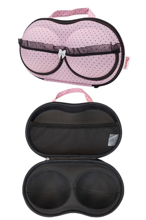 Podróżne etui na biustonosze Kontri E1001 jasnoróżowy