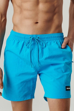 Kostium kąpielowy bermudy Atlantic KMB-225  turkusowy
