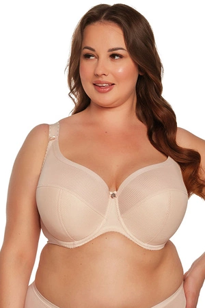 Biustonosz półusztywniany Gaia 1058M Sonia Maxi beżowy