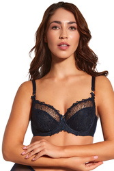 Biustonosz miękki Bella Misteria 18-32 Subtelna Pokusa granatowy