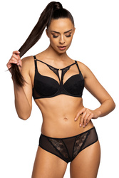 Mat 3731/11 Melody czarny 65B Biustonosz push-up