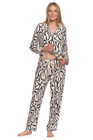 Piżama Moraj PDD5800-007 patt 1-ecru