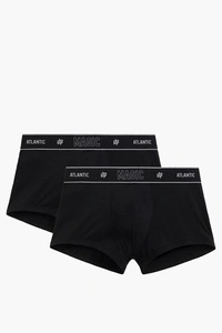 Atlantic 2BMH-1200 bokserki 2-pack z Magic Pocket czarny