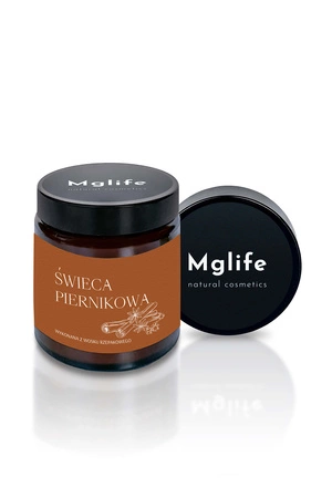 Mglife Świeca piernikowa - rzepakowa Świeca zapachowa, naturalna