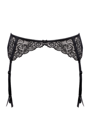 Pas do pończoch niski Vena VPP-235 czarny 