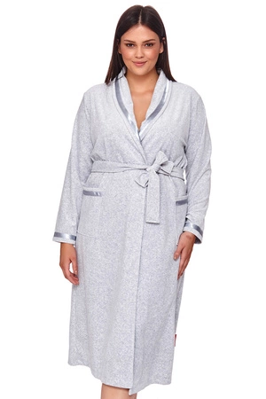 Nocna szlafrok Doctor Nap SWA.1078 grey melange 