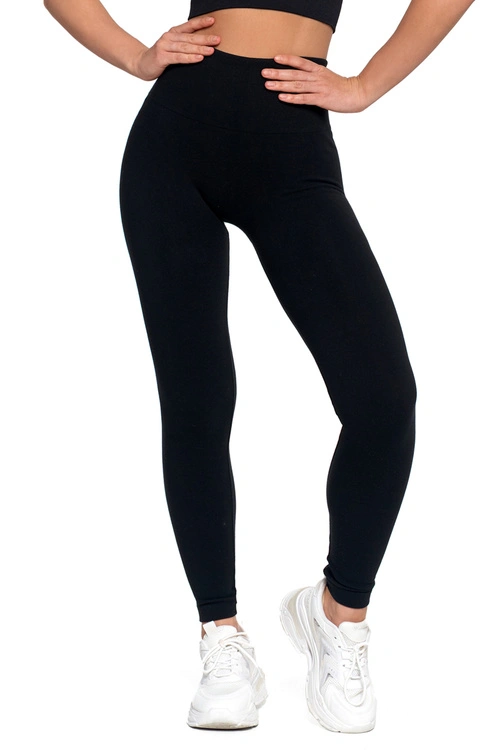 Moraj RDL2300-005 legginsy ocieplane, miękki meszek black