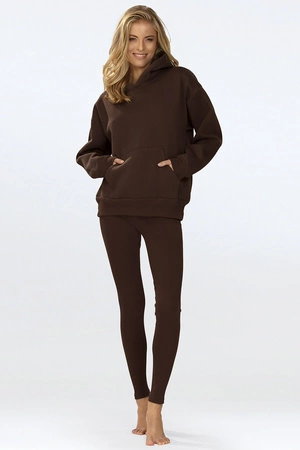 Komplet legginsy + bluza Dkaren Oseye-Kpl czekolada