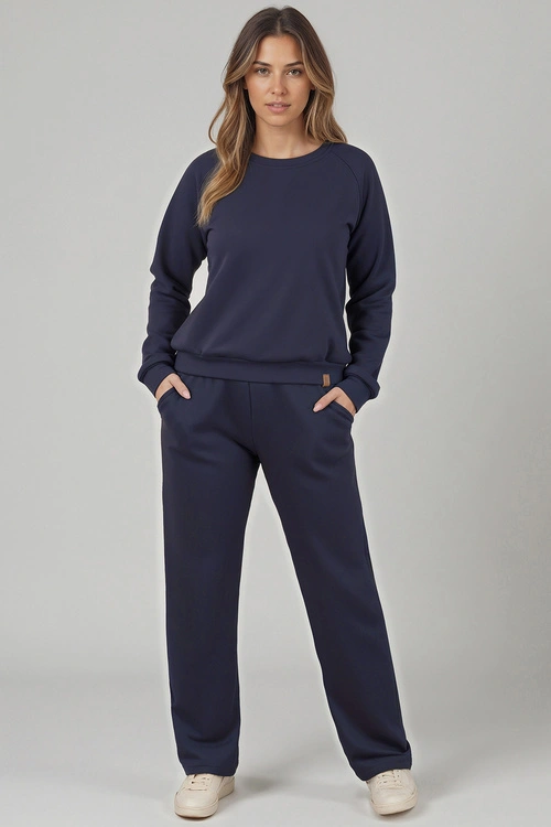 Komplet bluza+spodnie Vivisence 9205kmpl granatowy