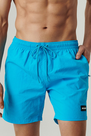 Kostium kąpielowy bermudy Atlantic KMB-225  turkusowy
