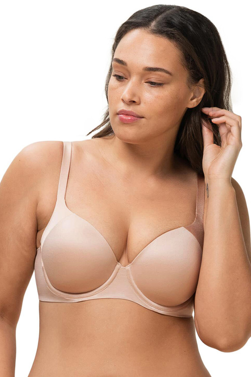 Biustonosz usztywniany Triumph 10194318 Body Make-up Soft Touch WP EX 00EP-neutral beige