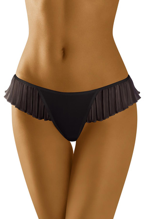 Wol-Bar Maracato Majtki szorto-stringi, czarny