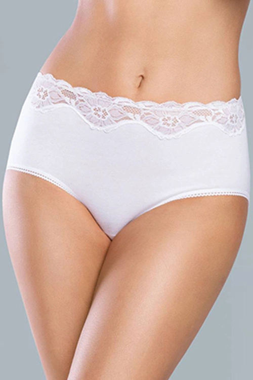 Wysokie figi Italian Fashion Cleo maxi biały