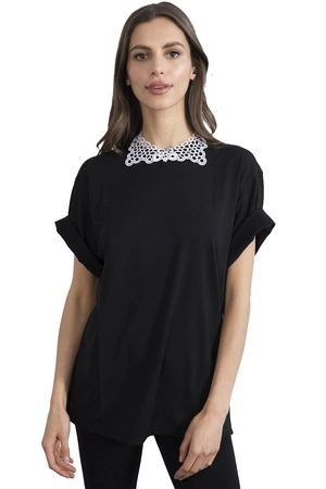 Julimex Kołnierzyk Classy Akcesoria ozdobne kołnierzyk, biały