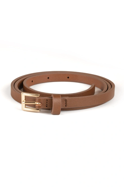 Pasek skórzany Vivisence P0003 brown