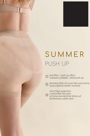 Modelujące szorty Gabriella Push Up code 987 nero