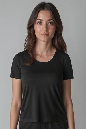 Vivisence 2201 Nocna koszulka, czarny