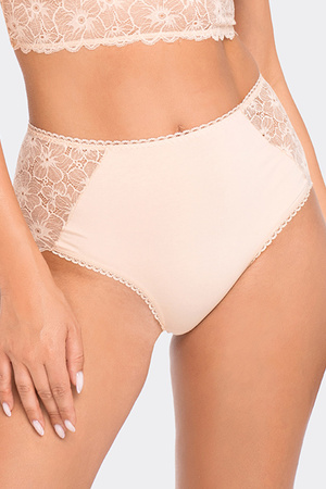 Majtki wysokie figi Babell BBL 190 beżowy