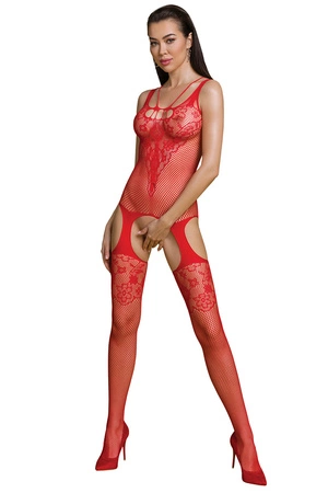Body bodystocking Passion ECO BS011 red