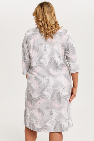 Italian Fashion Bartonia r.3/4 Nocna koszula, druk/szary