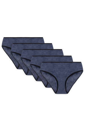 Figi Vivisence 4016 5-pack gumka czarna: granat