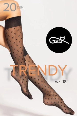 Podkolanówki Gatta Knee Socks 18 20 DEN nero