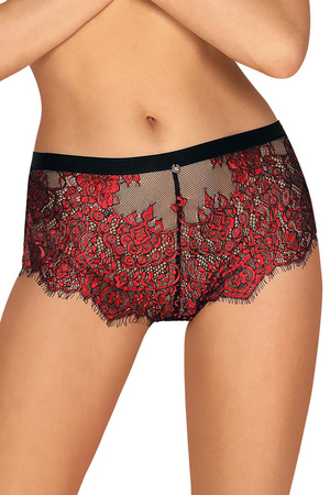 Obsessive Redessia shorties Majtki szorty, bordowy