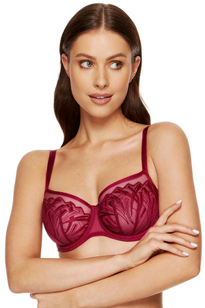 Biustonosz miękki Gorteks Angel/B2 fuksjowy 