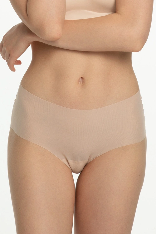 Wysokie figi Julimex Mousse Maxi beżowy