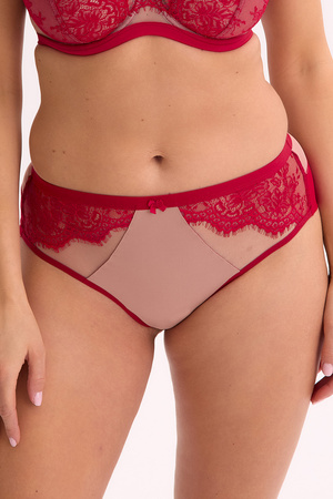 Brazyliany Gaia 1274B Frida czerwony-mokka