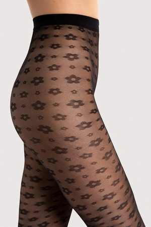  Wyrób pończoszniczy rajstopy Fiore Footloose 30 DEN G6087 black 