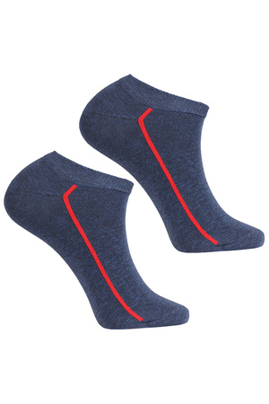 Moraj CSM170-139 stopki męskie gładkie granat