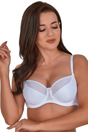 Gaia 594 Sandy Biustonosz półusztywniany, biały 2